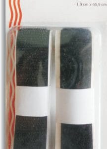Sewrite Adhesive Back Hook & Loop Tape - Black