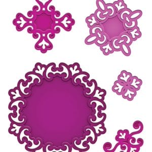 Spellbinders Megabilities Dies Parisian Motifs