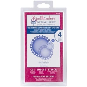 Spellbinders Nestabilities Decorative Elements Dies-Picot Edge Circles