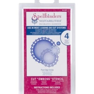 Spellbinders Nestabilities Decorative Elements Dies-Picot Edge Circles