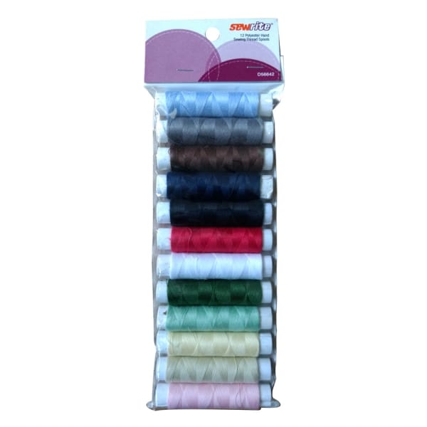 Sewrite 12 Spools Polyester Threads