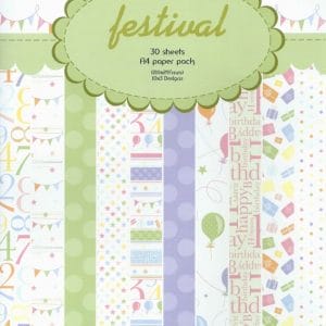 Assorted A4 Paper Pack - Festival (Set of 30 sheets)