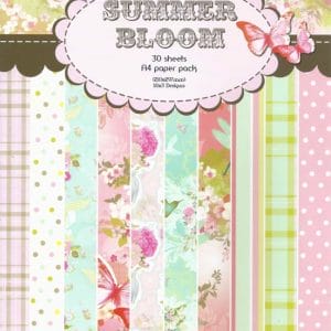Assorted A4 Paper Pack - Summer Bloom (Set of 30 sheets)