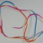 Twine  - Colorful (Orange, Pink, Blue and White)