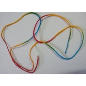 Twine - Colorful (Yellow, Red, Green and Blue)