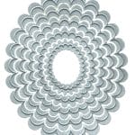 Dies - Scalloped Oval