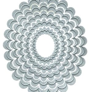 Dies - Scalloped Oval