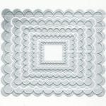 Dies - Scalloped Rectangles