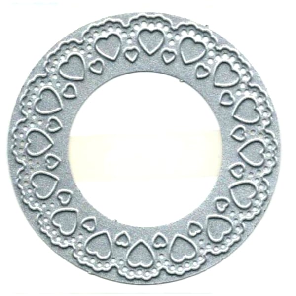 Heart Doily Die - Circle