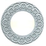 Heart Doily Die - Circle