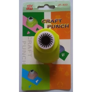 Jef Craft Punch - sun punch for center of flower - Small