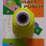 Jef Craft Punch - sun punch for center of flower - Small