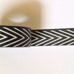 Triangles - Black - Japanese Washi Tape