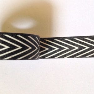 Triangles - Black - Japanese Washi Tape