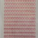 Say it in crystals - Large Bling Stickers - Light Pink