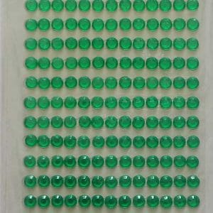 Say it in crystals - Large Bling Stickers - Green