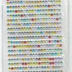 Say it in crystals - Small Bling Stickers - Multicolor