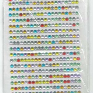 Say it in crystals - Small Bling Stickers - Multicolor