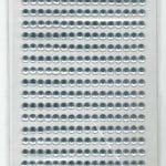 Say it in crystals - Medium Bling Stickers - White