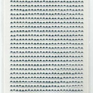 Say it in crystals - Extra Small Bling Stickers - White