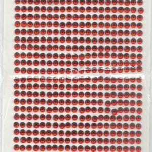 Say it in crystals - Small Bling Stickers - Red