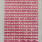 Say it in crystals - Small Bling Stickers - Pink