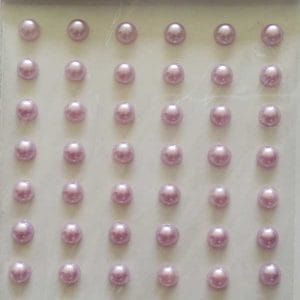 Say it in crystals - Large Pearl Stickers - Light Lavendar