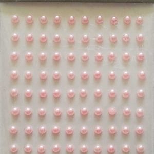 Say it in crystals - Small Pearl Stickers - Light Pink