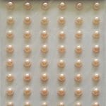 Say it in crystals - Large Pearl Stickers - Light Peach