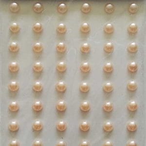 Say it in crystals - Large Pearl Stickers - Light Peach