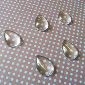 Epoxy Domes - TearDrop (10*14 mm) - pack of 10