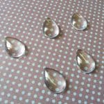 Epoxy Domes - TearDrop (10*14 mm) - pack of 10