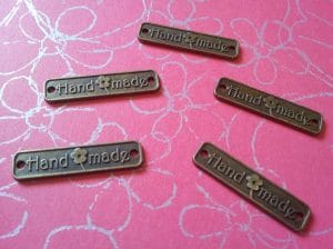 Handmade tag - pack of 5