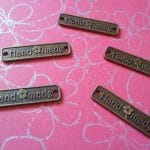 Handmade tag - pack of 5