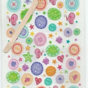 Rub-on Transfers & Tool - Girly Design 3