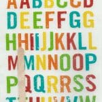 Rub-on Transfers & Tool - Alphabet Design 2