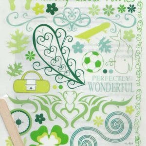 Rub-on Transfers & Tool - Having Good times