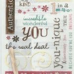 Rub-on Transfers & Tool - One of a Kind