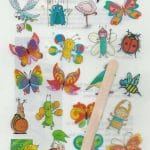 Rub-on Transfers & Tool - Insects