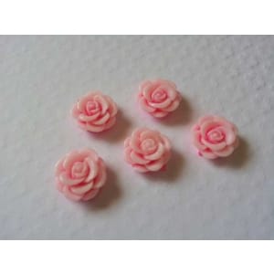 Resin Roses (1cm) - Pink