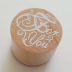 Round Rubber Stamp - For You