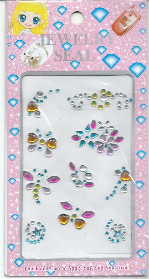Flowers and Butterflies Stickers CAST 64 Flowers and Butterflies Stickers