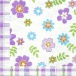 A pack of 12 by 12 inch Decoupage Napkins(5 pcs)  - Floral Design 10