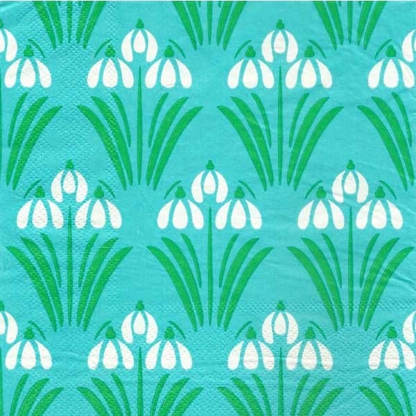 A pack of 12 by 12 inch Decoupage Napkins(5 pcs) - Floral Design 12