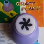 Jef Craft Punch - 6 petal curled flower - Extra Small (JF-821)