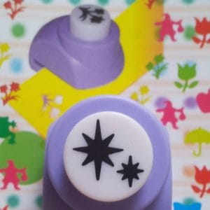 Jef Craft Punch - Bunch of large stars - Small