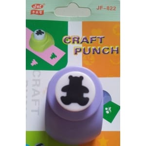 Jef Craft Punch - Teddy Bear - Small