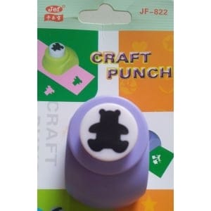 Jef Craft Punch - Teddy Bear - Small