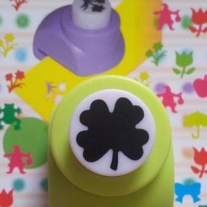 Jef Craft Punch - 4 petal clover leaf - Small