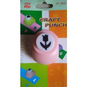 Jef Craft Punch - Tulip - Design 2 - Small